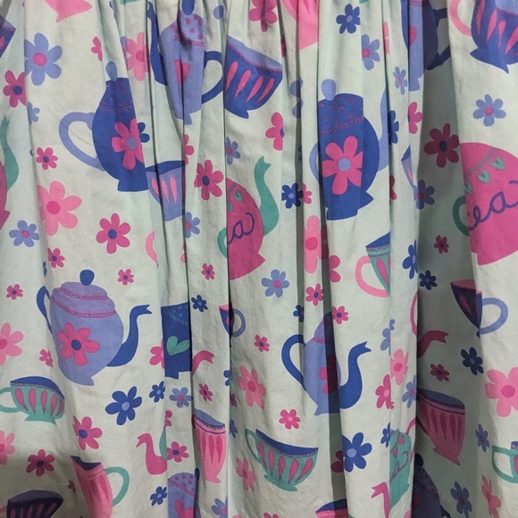 Eleanor Rose Rare Tea Pot Toddler Girls  GiGi Dress. Size 4-5T - Picture 5 of 8